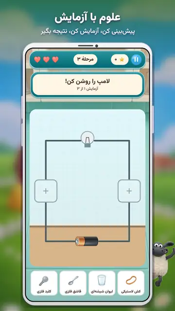 بازیهای بره ناقلا — علوم