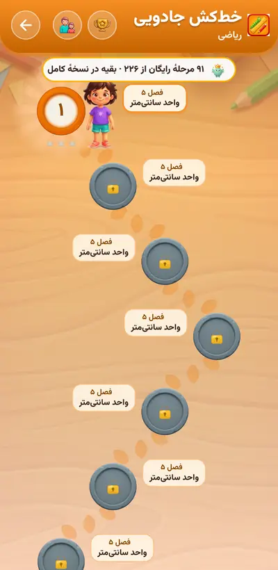 اسکرین‌شات خط‌کش جادویی — ۲۲۶ مرحله