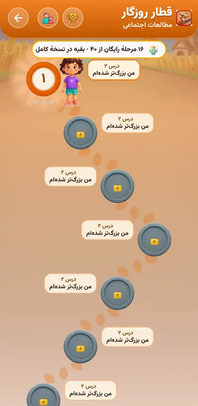 اسکرین‌شات قطار روزگار — ۱۶۰ مرحله